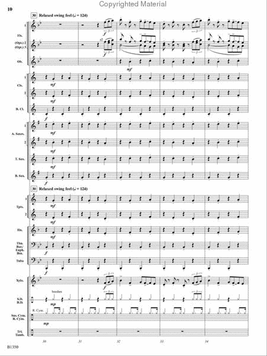 Flutopia Concert Band scores gallery preview page 9