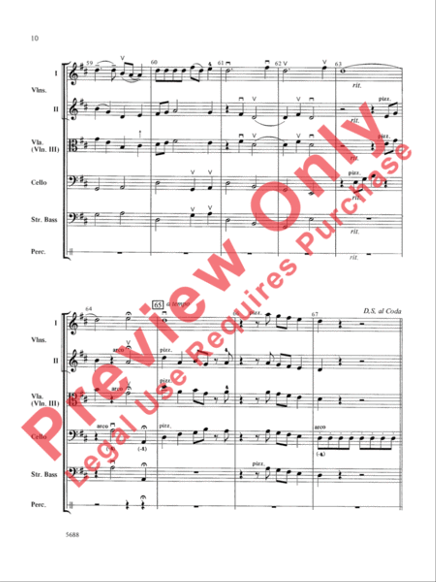 Ridin' the Rails String Orchestra scores gallery preview page 11
