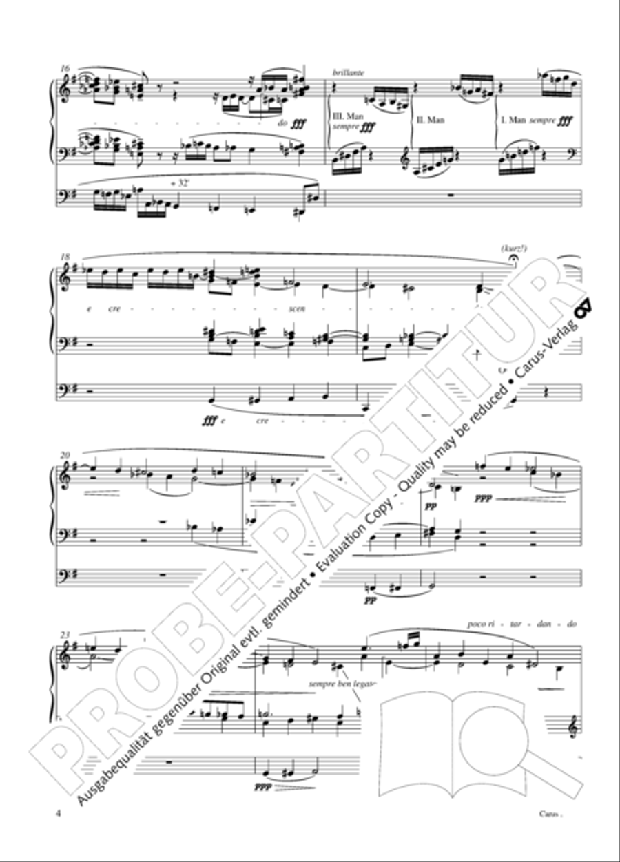 12 Stucke, Op. 59 Heft 1 Organ Solo scores gallery preview page 5