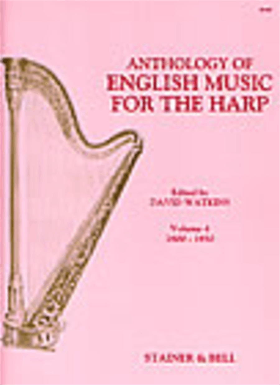 An Anthology of English Music for Harp. Book 4: 1800-1850 Harp scores gallery preview page 1