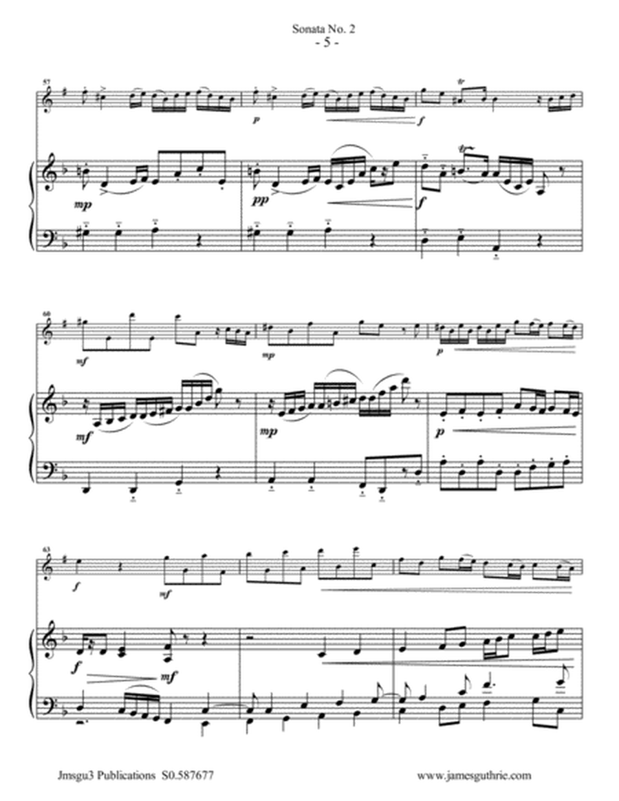 Vivaldi: Sonata No. 2 for Bass Clarinet & Piano image number null
