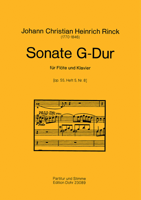 Sonate Nr. 8 G-Dur op. 55,5