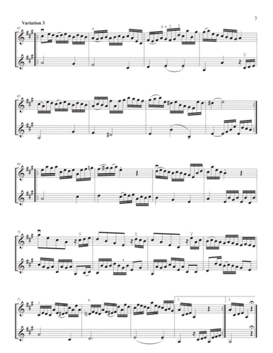 Four Violin Duets after Gambarini image number null