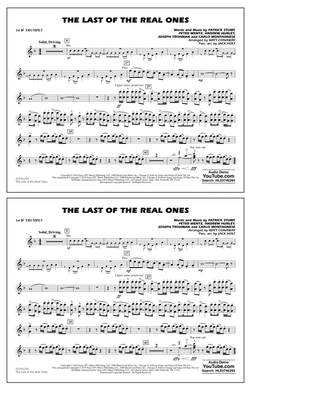 Last of the Real Ones (arr. Matt Conaway) - 1st Bb Trumpet