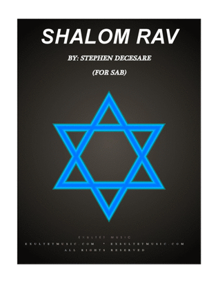 Shalom Rav (for SAB)