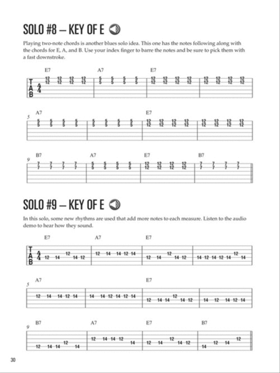 Blues Guitar for Kids - Hal Leonard Guitar Method Acoustic Guitar scores gallery preview page 5