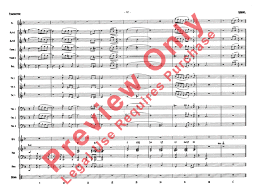 Gospel Jazz Ensemble scores gallery preview page 5
