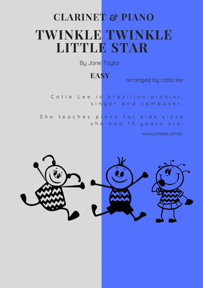 Twinkle Twinkle Little Star Clarinet and Piano Duet