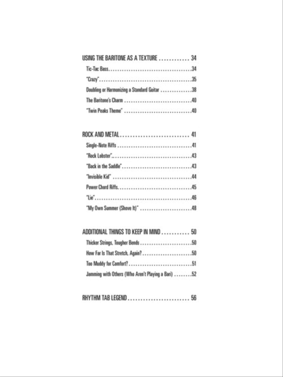 Hal Leonard Baritone Guitar Method Baritone Horn scores gallery preview page 3