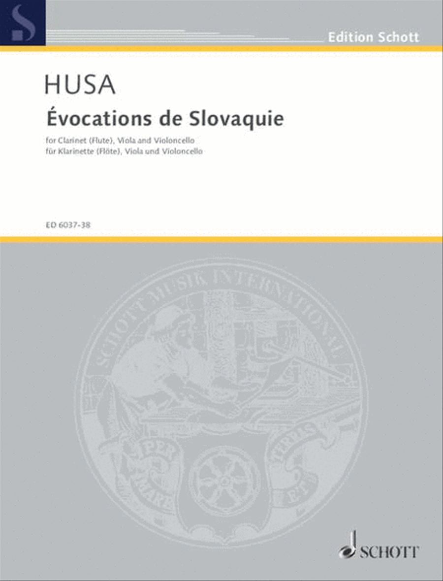 Évocations de Slovaquie Évocations de Slovaquie Score scores gallery preview page 1