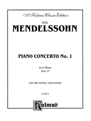 Book cover for Mendelssohn: Piano Concerto No. 1 in G Minor, Op. 25