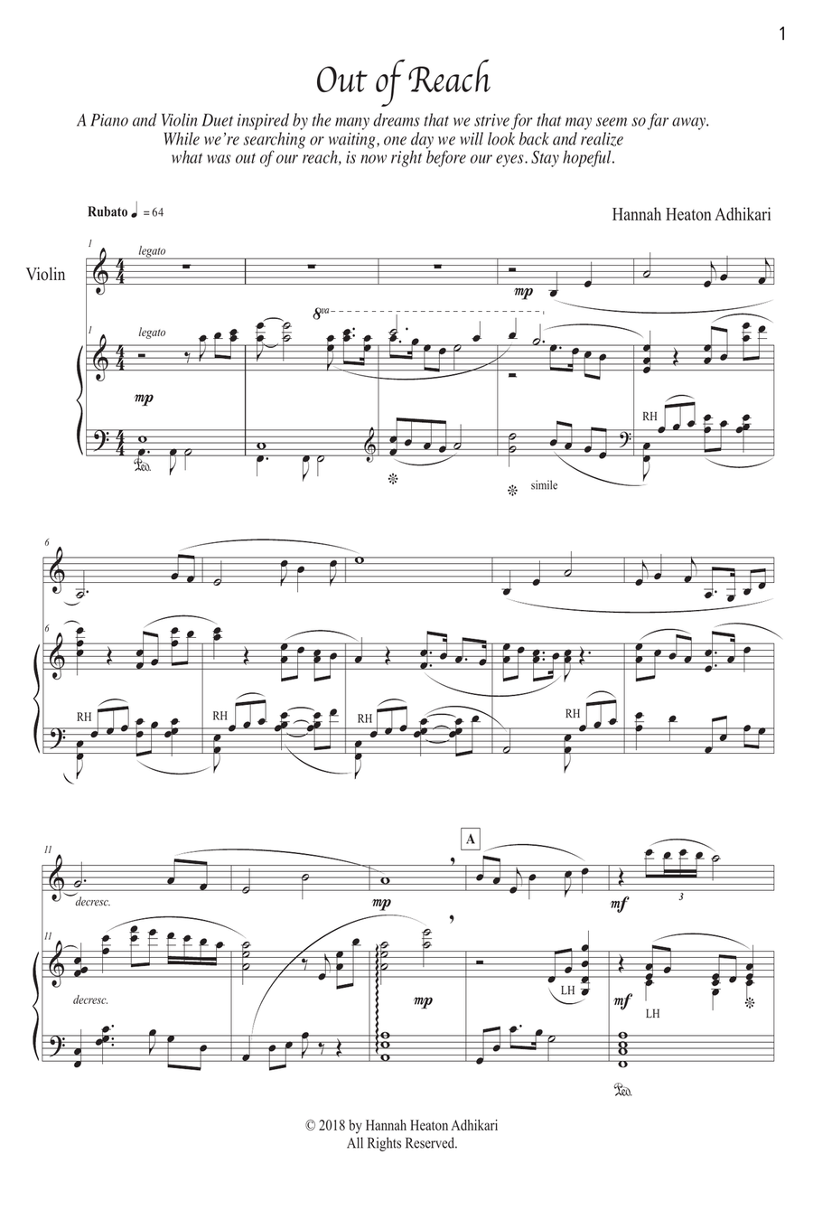Legacies: The Album | 11 New Age Piano Solos | 1 Bonus Score! Piano Solo scores gallery preview page 5