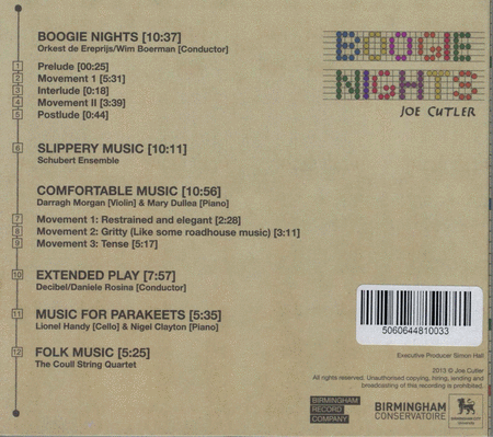 Cutler: Boogie Nights