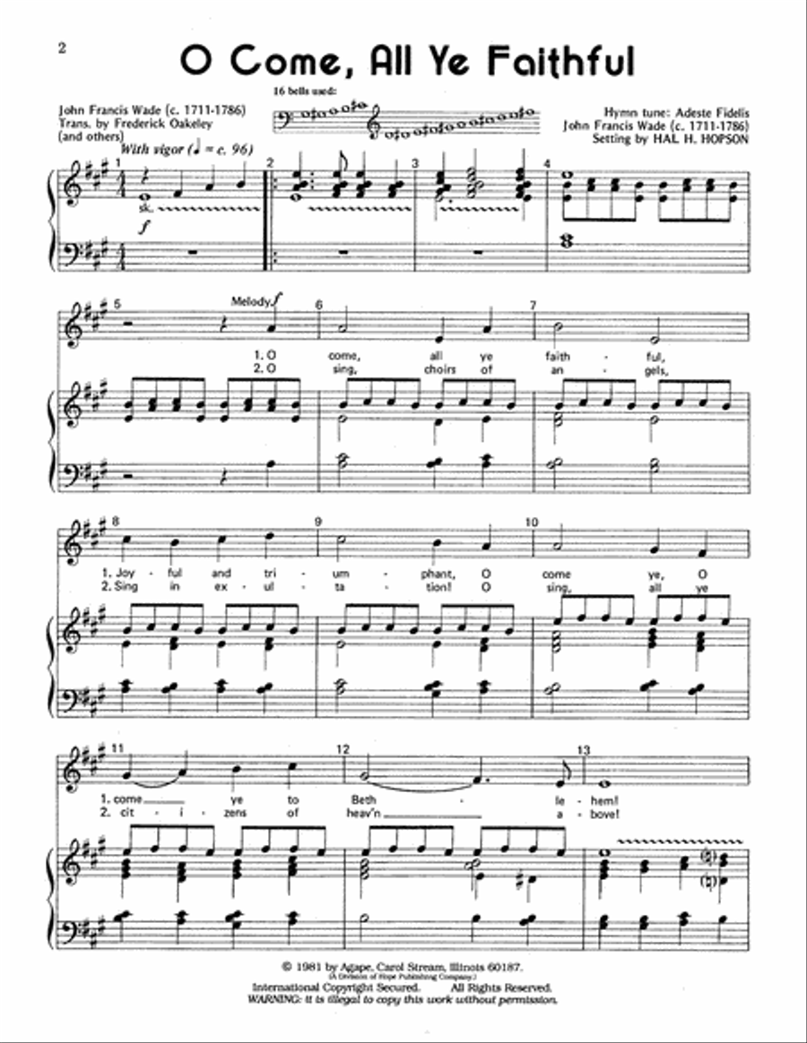 Ring Out Christmas Joy Choir scores gallery preview page 4