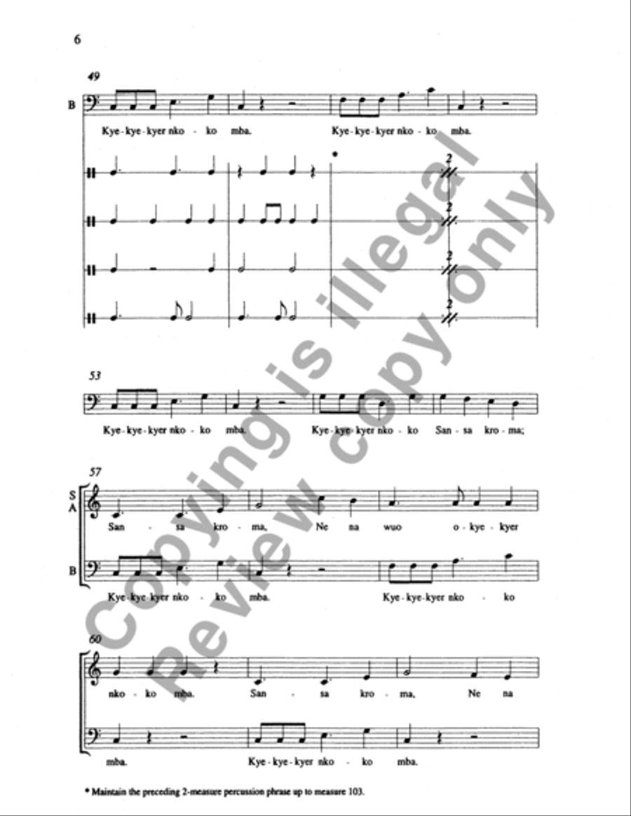 Sansa Kroma Sansa Kroma 3-Part scores gallery preview page 19