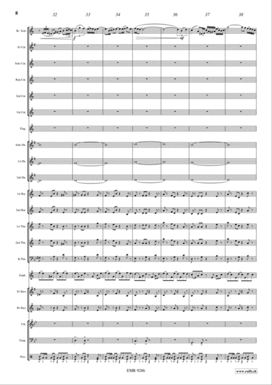Fantasia del Tango Brass Band scores gallery preview page 8