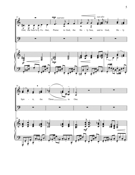 The Great Hallelujah (SATB) image number null