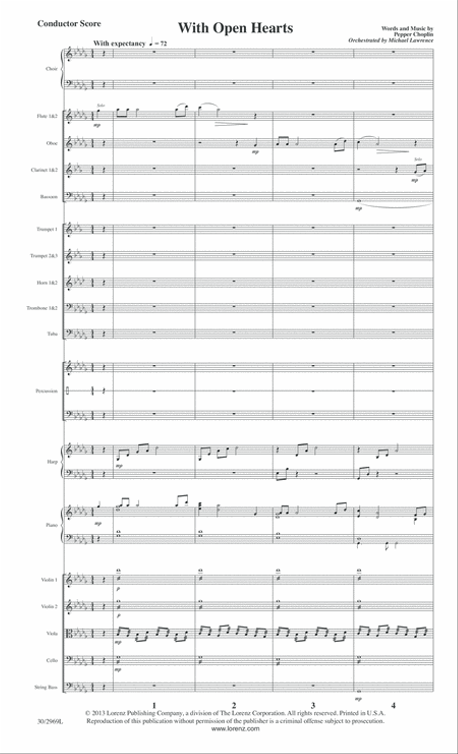 The Heart of Christmas - Full Score Choir scores gallery preview page 29