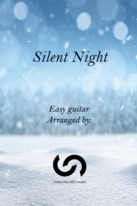 Silent Night - Easy fingerpycking guitar tab