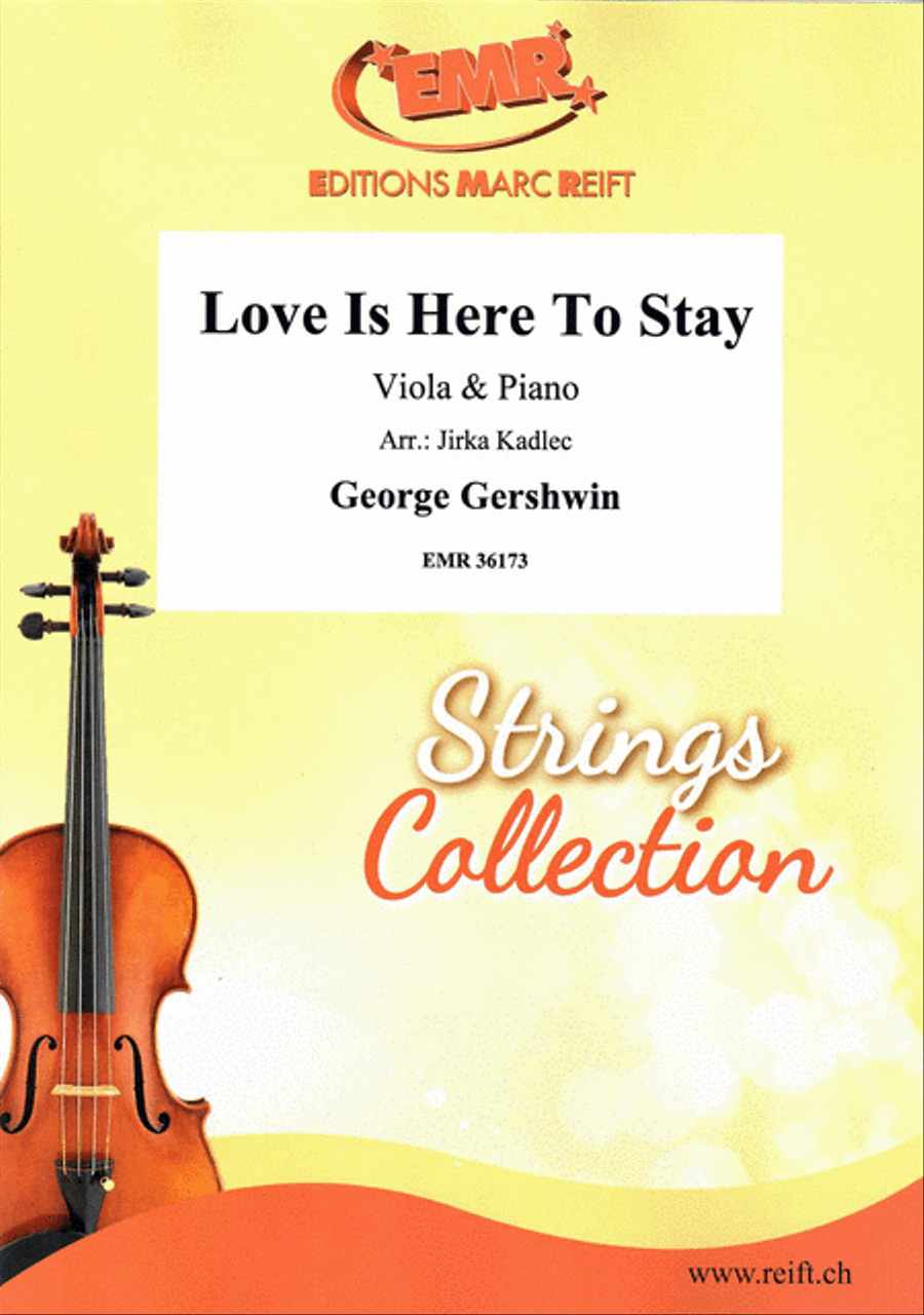 Love Is Here To Stay Piano Accompaniment scores gallery preview page 1