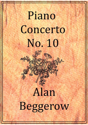 Piano Concerto No. 10 (score only)