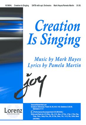 Book cover for Creation Is Singing