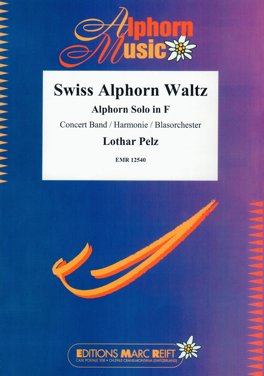 Swiss Alphorn Waltz Concert Band scores gallery preview page 1