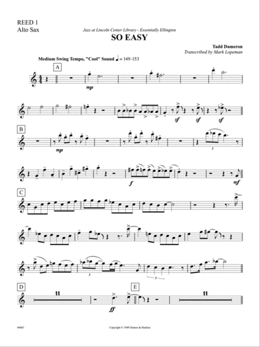 Easy sax sales