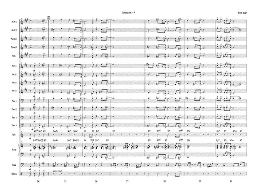 Star Dust: Score Star Dust: Score Jazz Ensemble scores gallery preview page 6