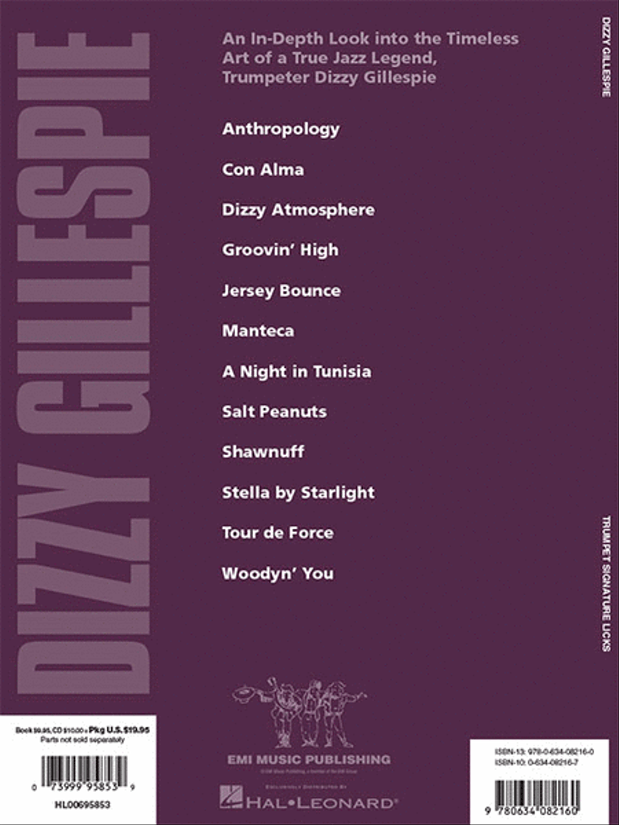 Dizzy Gillespie Trumpet scores gallery preview page 6
