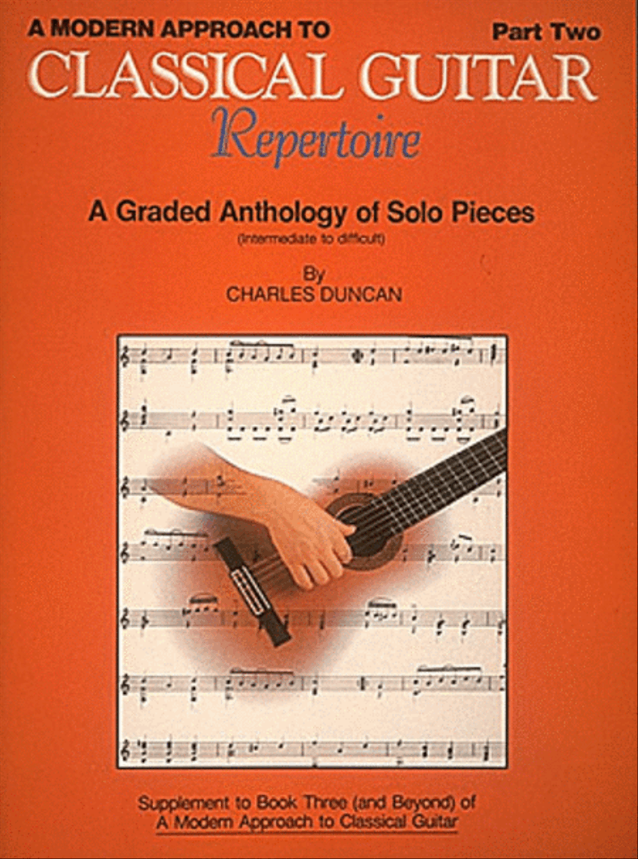 A Modern Approach to Classical Repertoire – Part 2 Acoustic Guitar scores gallery preview page 1