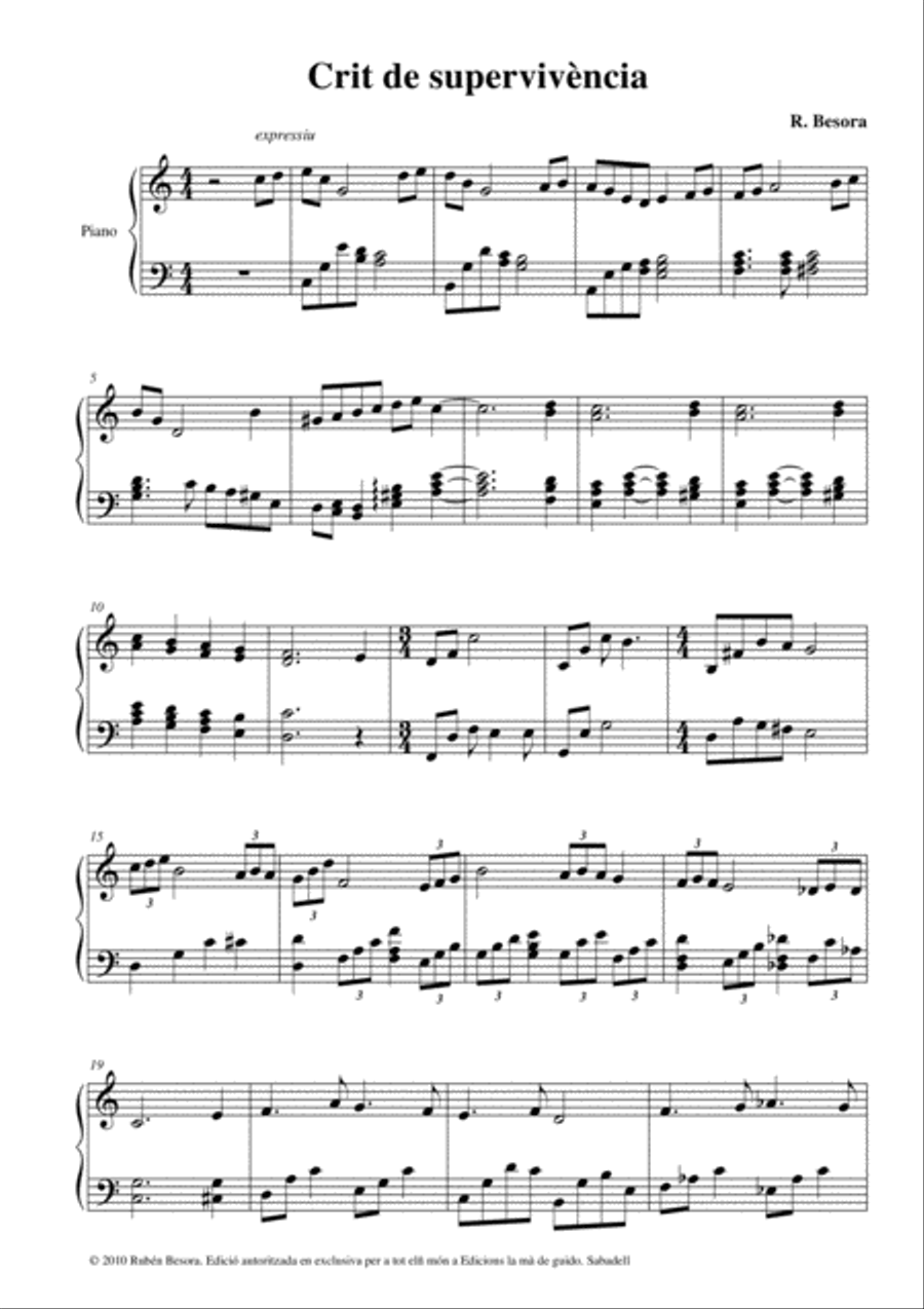 Cinc peces breus Cinc peces breus Piano Solo scores gallery preview page 5