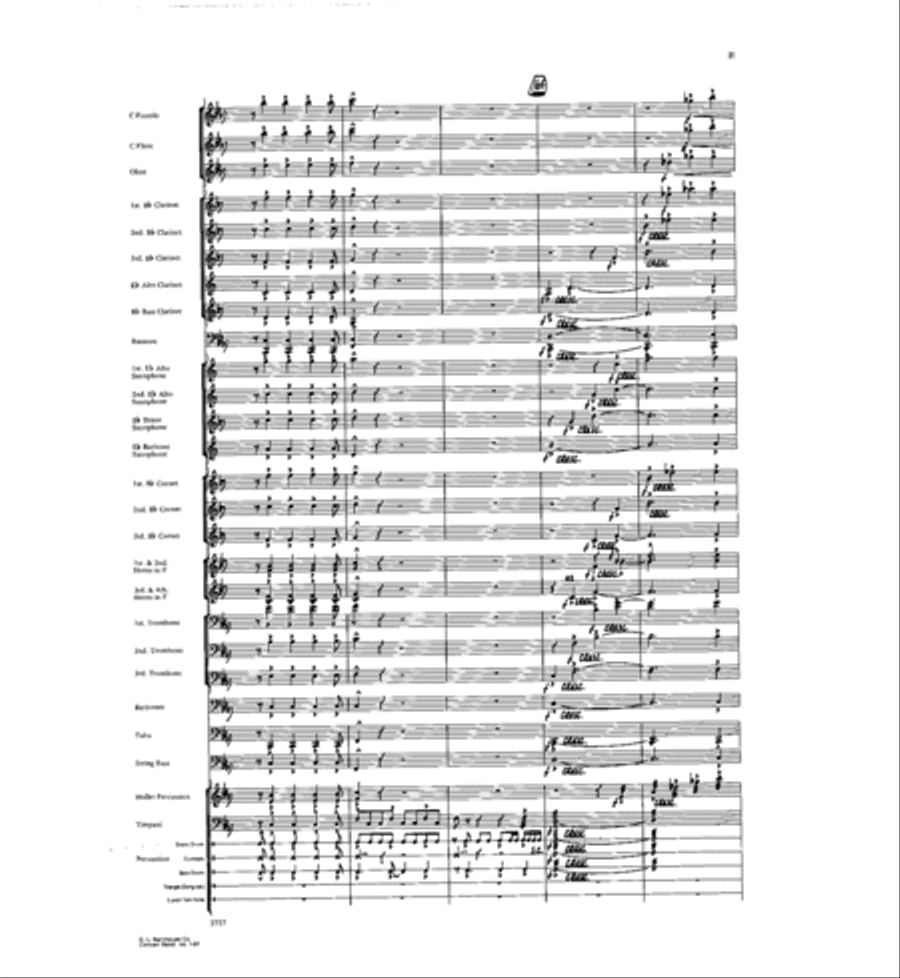 Declaration, Ballade & Finale Concert Band scores gallery preview page 30