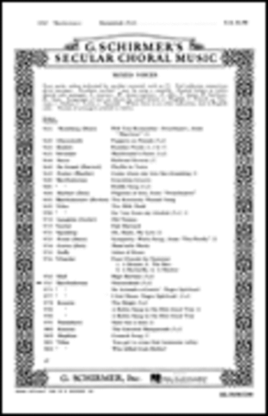 Shenandoah Unac Shenandoah Unac 4-Part scores gallery preview page 1