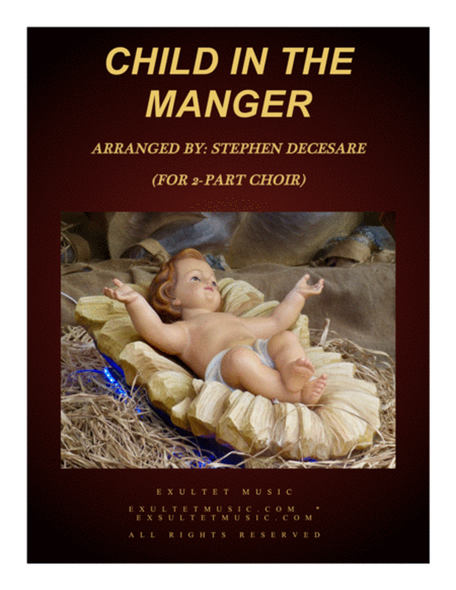 Child In The Manger (for 2-part choir) image number null