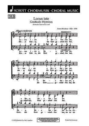 Graduale-Hymnus: Locus iste/Diese Stadte