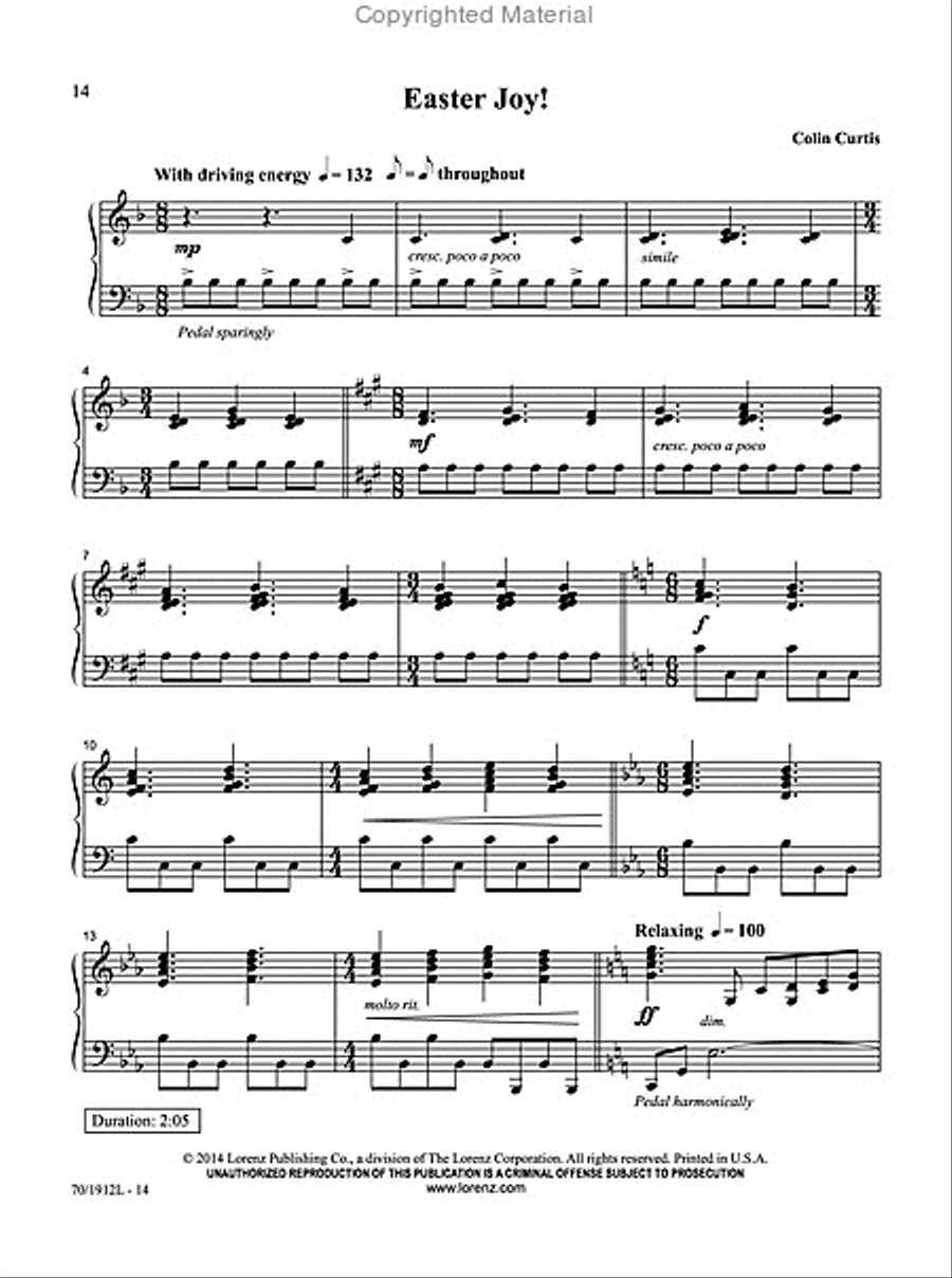 The Church Pianist's Library, Vol. 16 Piano Solo scores gallery preview page 11