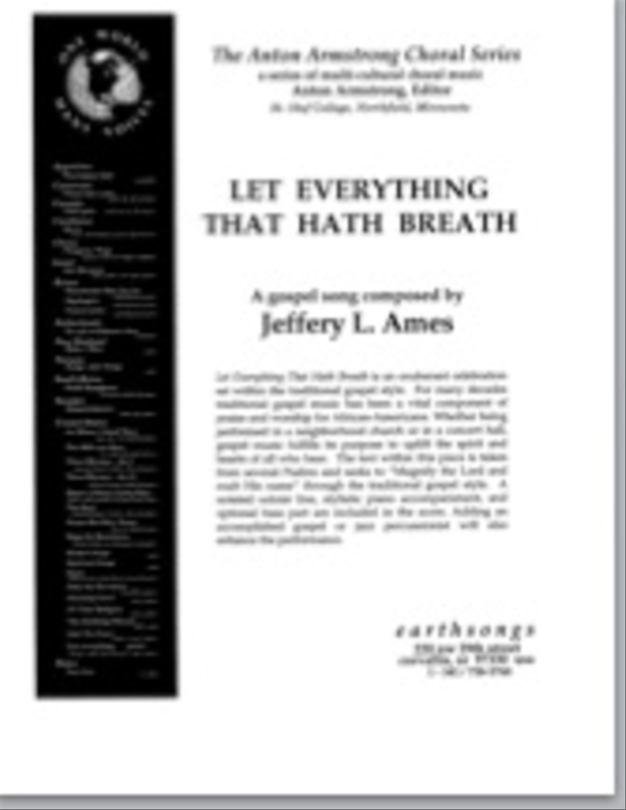 let everything that hath breath Choir scores gallery preview page 1
