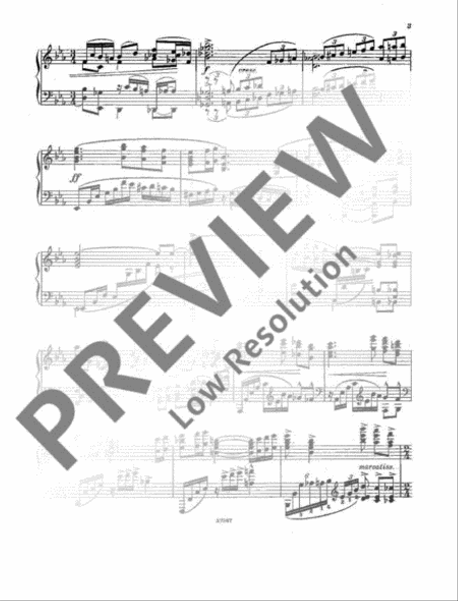 Sonata No. 2 F Major Piano Solo scores gallery preview page 6