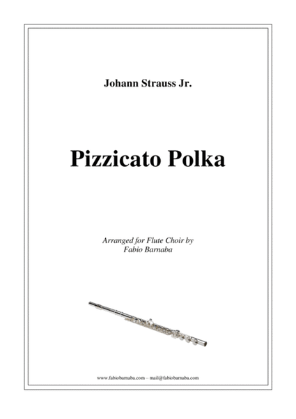 Pizzicato Polka - for Flute Choir image number null