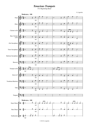Tenacious Trumpets - Trumpet Feature for Beginning Band