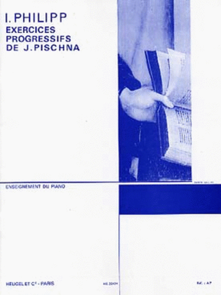Book cover for Exercices Progressifs de J. Pischna