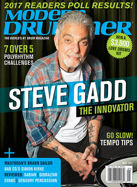 Modern Drummer Magazine May 2017