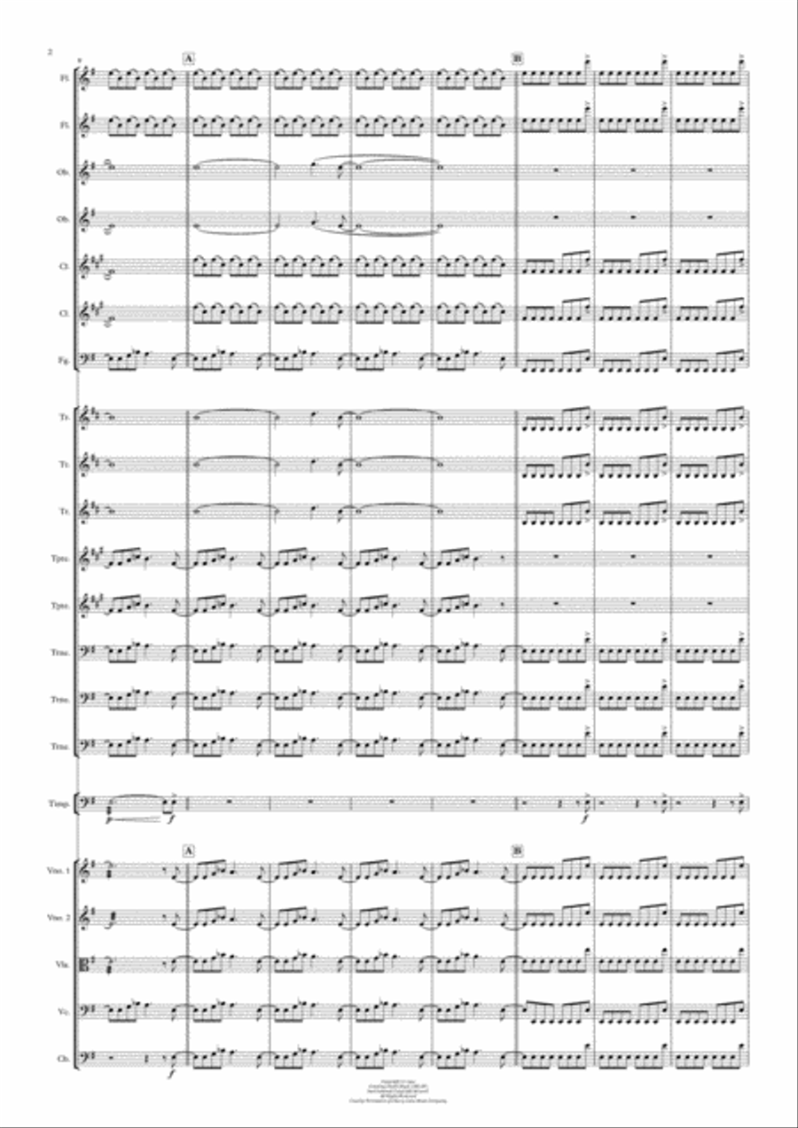 Enter Sandman Large Ensemble scores gallery preview page 2