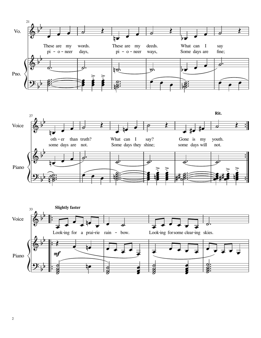 Looking for a Prairie Rainbow Chamber Music scores gallery preview page 2