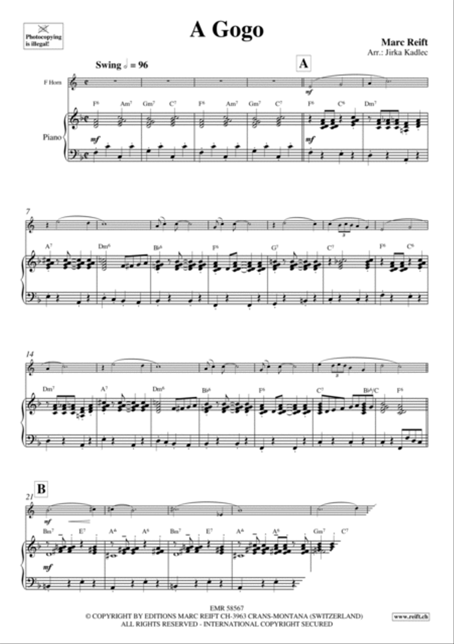 A Gogo Horn scores gallery preview page 3