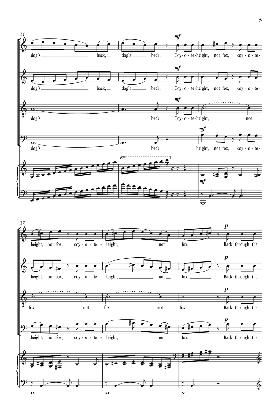 Night Vision Night Vision 4-Part scores gallery preview page 4