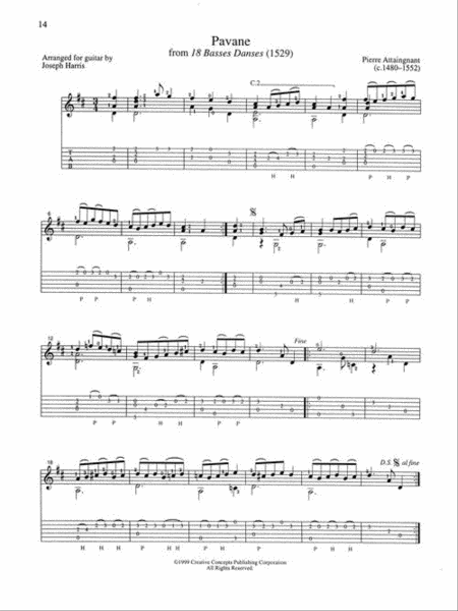 50 Classical Guitar Pieces Acoustic Guitar scores gallery preview page 8