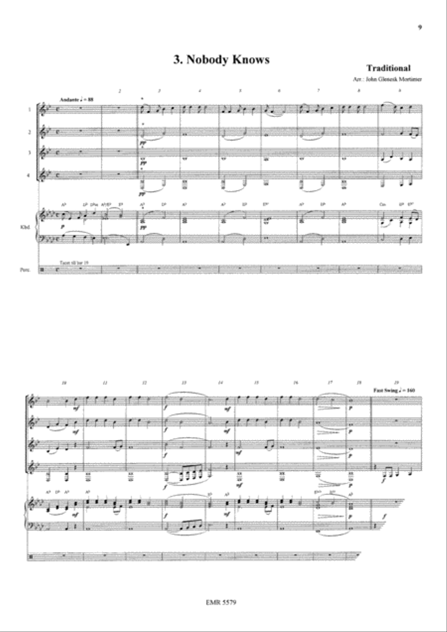 Quartets Volume 3 Clarinet scores gallery preview page 5