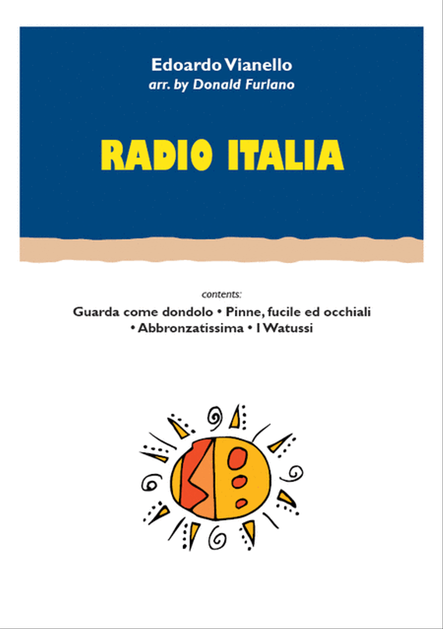 Radio Italia Concert Band scores gallery preview page 1